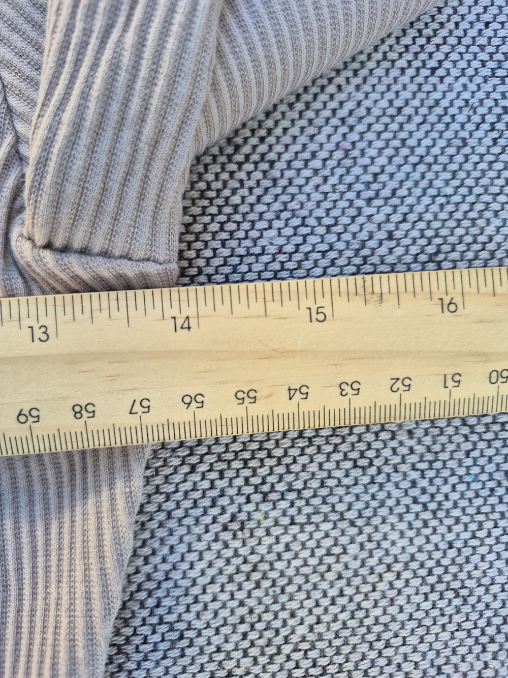 BEIHAUS Ribbed 2 Piece Skirt Set Beige - Picture 11 of 12